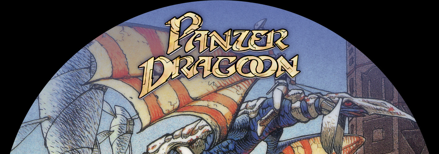 Custom Disc Labels for the Saturn Panzer Dragoon Games