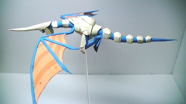 Blue Dragon Papercraft (4 of 6)