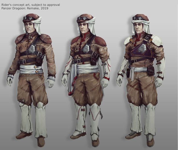 Panzer Dragoon: Remake Kyle Fluge Concept Art
