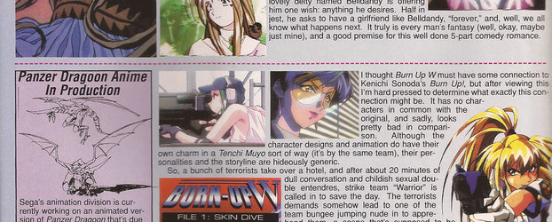 Panzer Dragoon Original Video Animation Magazine Scans