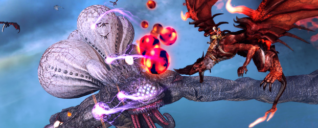 Crimson Dragon Screenshots