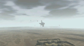 Imperial ships fill the horizon.