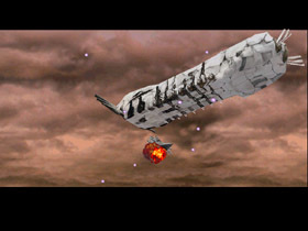 ...while chasing the Ancient ship.