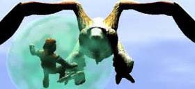 Lundi loses both his dragon and his gun in the normal cinematic endings.