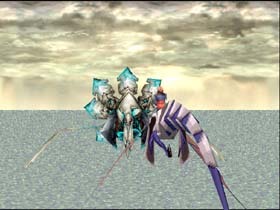 Lagi and Lundi battle the Guardian dragon of Shelcoof.