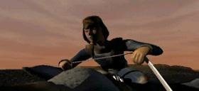 Lundi tries to ride Lagi.