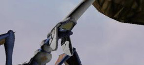 The Blue Dragon cries out to mourn the death of his rider.