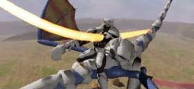 The Sky Rider falls.