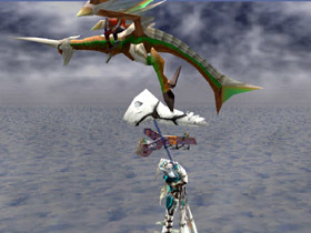 The Empire attempts to tow the Guardian Dragon back to the Empire.