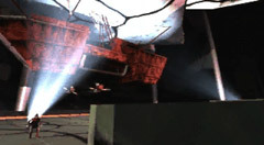 Many Imperial ships were docked within the vessel.