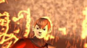Edge looks in the direction of the player.