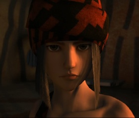 Orta in her cell.