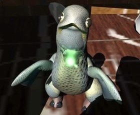 Lagi, the newborn coolia pup with wings.