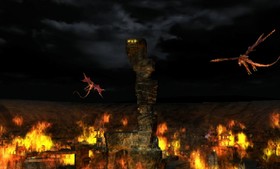 Yelico Valley is burned to the ground as Orta can only watch.