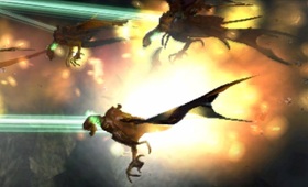 Abadd's dragonmare blows the other dragonmares out of the sky.