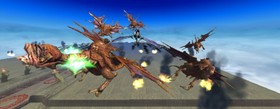 The dragonmare squadron attacks Orta.