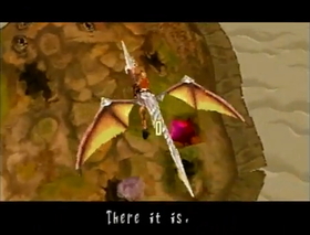Edge discovers the lathum's weak spot.