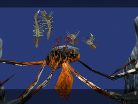 A baldor queen releases her vile brood.