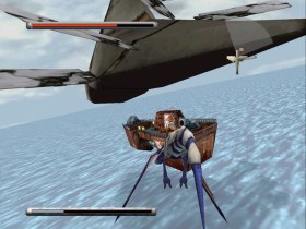 A Battle Cruiser in the original Panzer Dragoon.