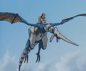 The Blue Dragon in the Original Video Animation.