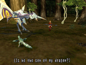 Did the dragon have an heir in Panzer Dragoon Saga too?