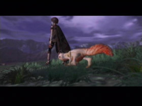 Orta walks off into the distance with the dragon's heir.