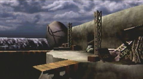An in-game rendering of the excavation site.