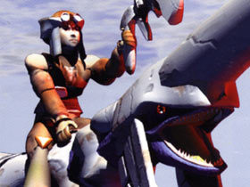 Kyle riding the armoured blue dragon. Could this dragon be a different creature from Lagi?