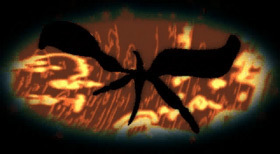 The Heresy Program represented as a black dragon.