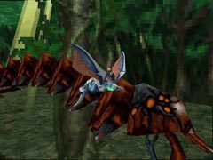 A forest worm from Panzer Dragoon Zwei.