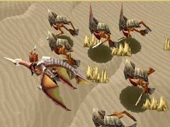 A pack of stryders from Panzer Dragoon Saga.