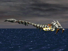 The enhanced Dark Dragon in Panzer Dragoon.
