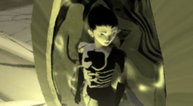 Two of Azel's important character moments have not been forgotten.