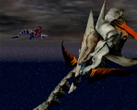 The Prototype Dragon after using the Tower to enhance itself.