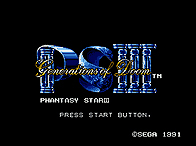 Phantasy Star is nothing if not a gentlemen's RPG series.