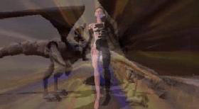 Azel and the Sky Rider. How are these two characters connected?