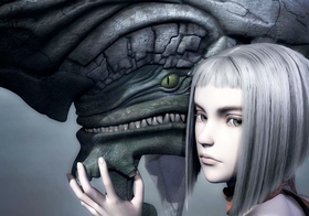The dragon's armour shares many similarites with the texture of Orta's gun.