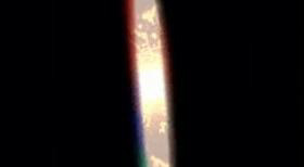 Then our line of sight begins to shrink like a camera turning off.