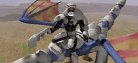 The Sky Rider looks very similar to his nemesis.