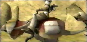 Coolias from Panzer Dragoon have short thin tails...