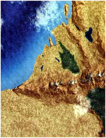 Panzer Dragoon Zwei's map.
