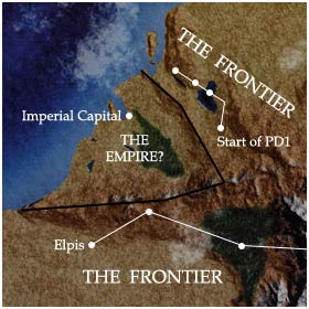 The Panzer Dragoon Zwei Map.