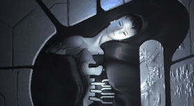 Azel sleeps.