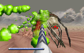 The green smile approaches the dragon