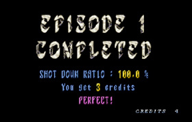 You get 3 credits