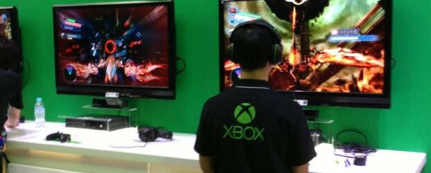 A Photo of Crimson Dragon at Tokyo Game Show?