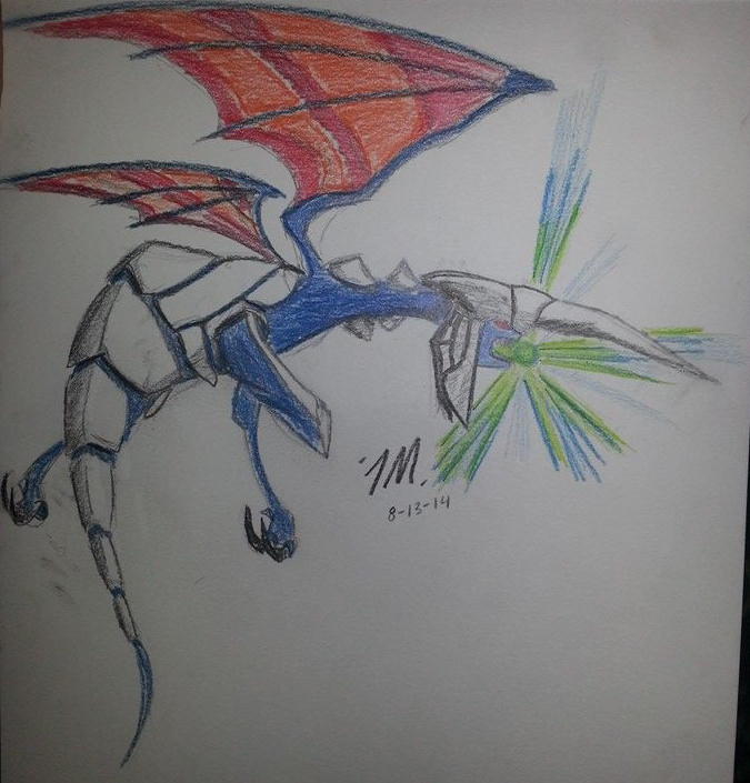 More Fan Art of the Blue Dragon