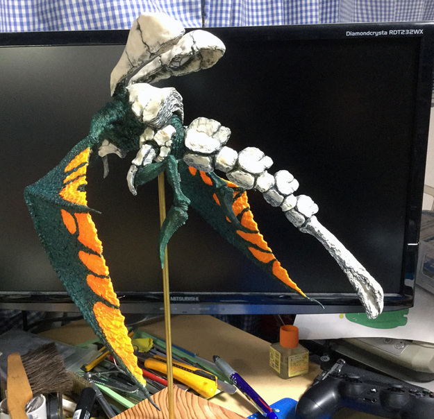 Prototype Dragon Sculpture (5 of 6)