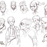 Panzer Dragoon Tribute Characters