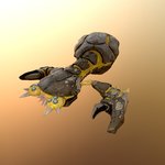 Panzer Dragoon: Remake - Sand Insect 3D Model